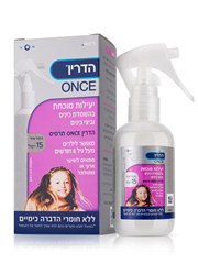 הדרין ONCE תרסיס משמיד כינים וביצי כינים