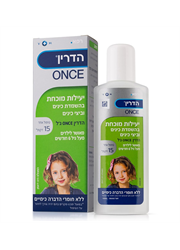 הדרין ONCE ג'ל משמיד כינים וביצי כינים