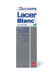 שטיפת פה להלבנה לייסר בלאנק Lacer Blanc mouthwash