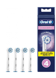 4 ראשי מילוי Sensitive Clean למברשת שיניים חשמלית